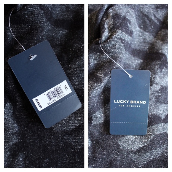 Lucky Brand Camouflage Button Down Shirt Jacket - Picture 11 of 14